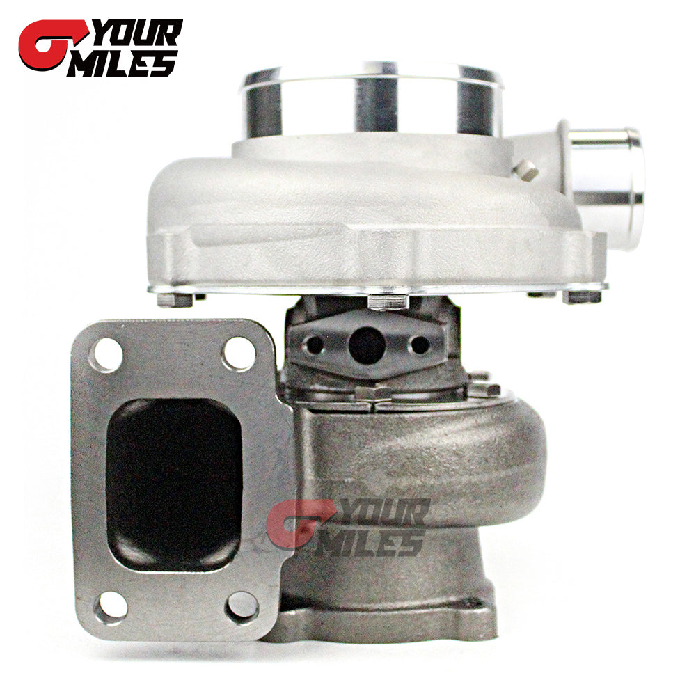 Yourmiles GTX3071R GEN2 Dual Ball Bearing Turbo T3 Flange 4 Bolts Outlet Rear Housing
