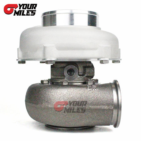 Yourmiles GTX3071R GEN2 Dual Ball Bearing Turbo Dual Vband 0.83/1.01 Turbine Housing