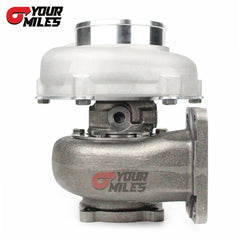Yourmiles GTX3071R GEN2 Dual Ball Bearing Turbo T3 Flange 4 Bolts Outlet Rear Housing