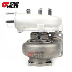 Yourmiles GTX3071R GEN2 Dual Ball Bearing Turbo T3 Flange 4 Bolts Outlet Rear Housing