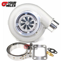 Yourmiles GTX3071R GEN2 Dual Ball Bearing Turbo T3 Flange Vband Outlet Rear Housing