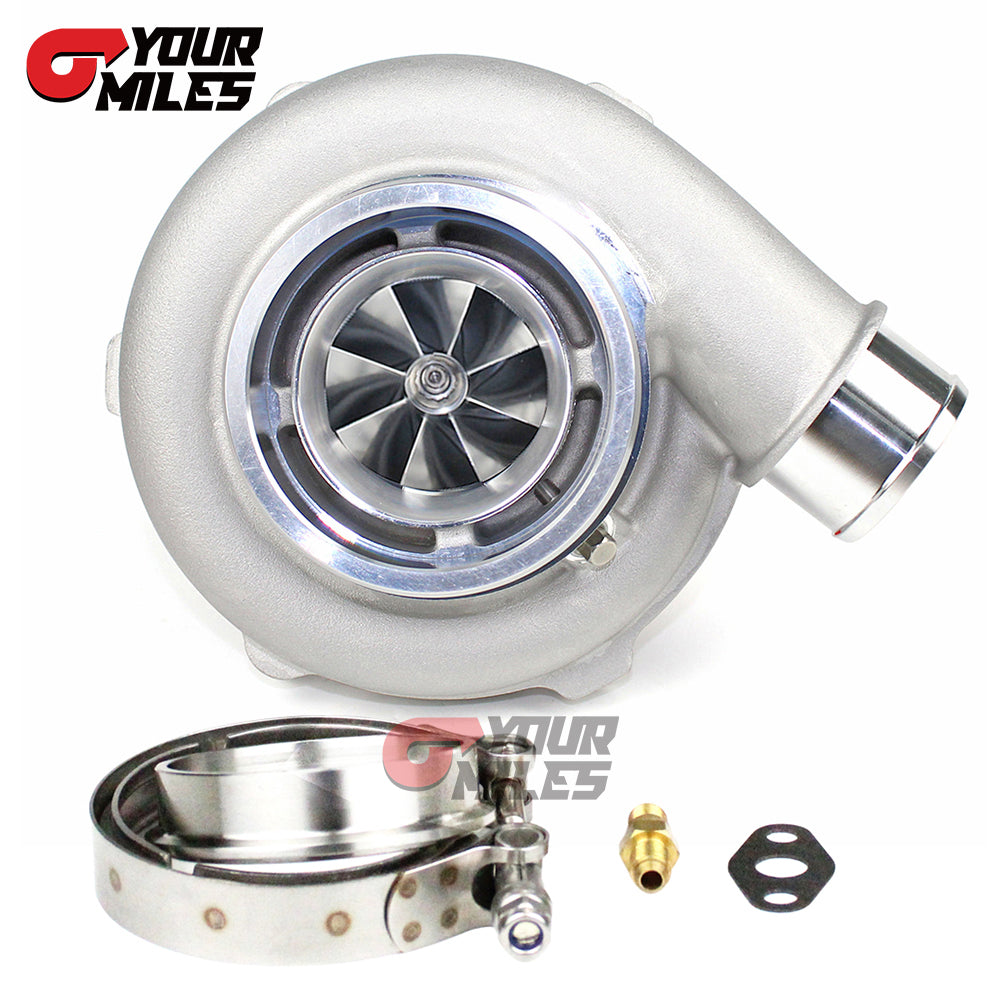 Yourmiles GTX3071R GEN2 Dual Ball Bearing Turbo Dual Vband 0.83/1.01 Turbine Housing