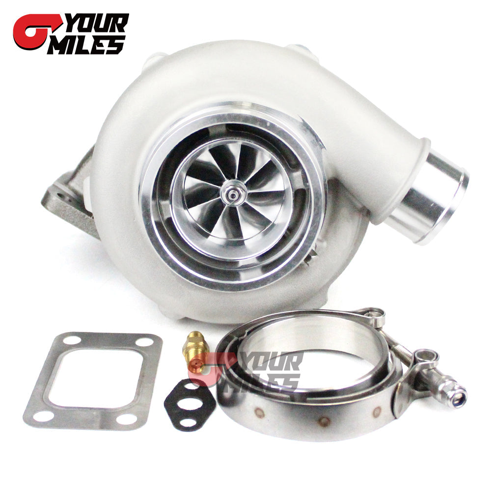 Yourmiles GEN2 GTX3576R Dual Ball Bearing Billet Wheel Turbo T3 Flange Vband Outlet