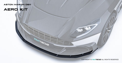 Paktechz Aston Martin DB11 Carbon Fiber Body Kit - Lower Front Lip