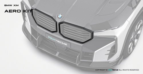 Paktechz BMW XM G09 Carbon Fiber Body Kit - Grille Trim