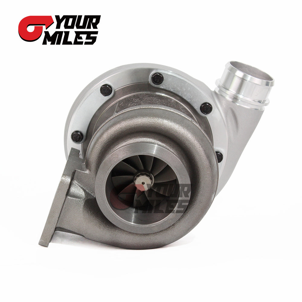 Yourmiles S300 SXE-66 S366 Billet Wheel Journal Bearing TurboCharger T4 .91 Divided/0.86 DV Turbine