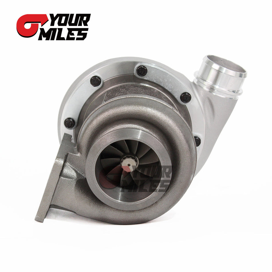 Yourmiles S300 SXE-69 S369 Billet Wheel Journal Bearing TurboCharger T4 .91 Divided/0.86 DV Turbine