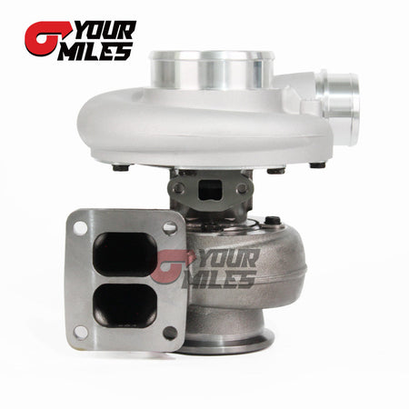 Yourmiles S300 SXE-69 S369 Billet Wheel Journal Bearing TurboCharger T4 .91 Divided/0.86 DV Turbine