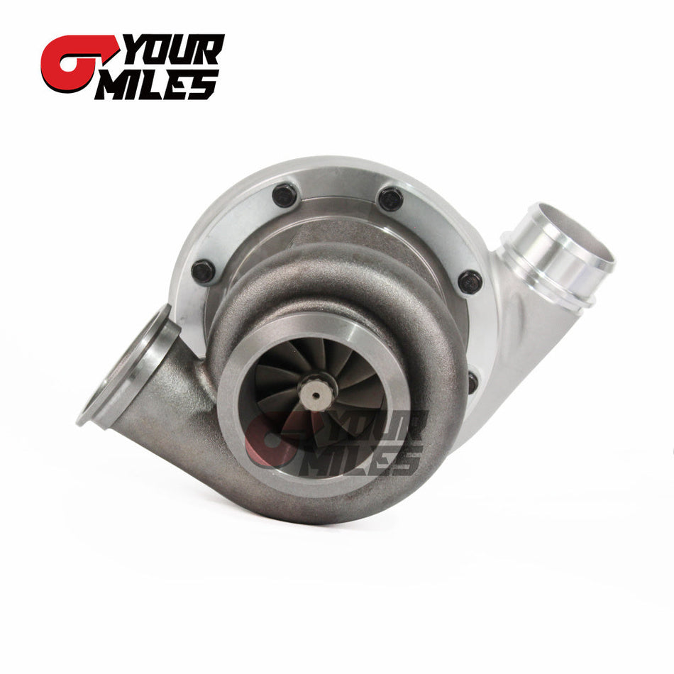 Yourmiles S300 SXE-66 S366 Billet Wheel Journal Bearing TurboCharger T4 .91 Divided/0.86 DV Turbine