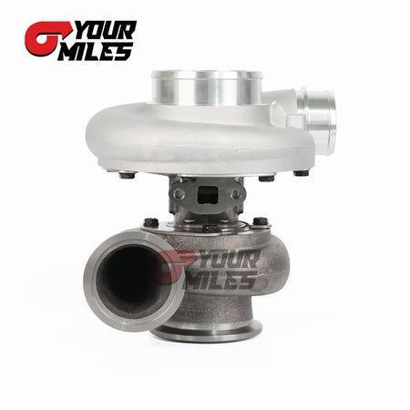 Yourmiles S300 SXE-66 S366 Billet Wheel Journal Bearing TurboCharger T4 .91 Divided/0.86 DV Turbine