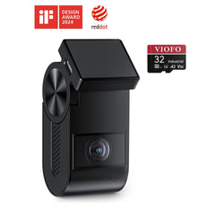 VIOFO VS1 Mini 2K HDR with Sony STARVIS 2 IMX675 Sensor 5GHz Wi-Fi Voice Control GPS Dash Cam with Free 32GB MicroSD Card
