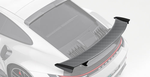 Paktechz Porsche 911 992 Turbo S Carbon Fiber Body Kit - Rear Spoiler