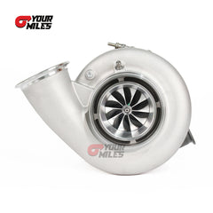 Yourmiles G42-1450 Billet Compressor Wheel Journal Bearing TurboCharger T4 1.15/1.25 0.85/1.01/1.15/1.28 Dual V-band Housing