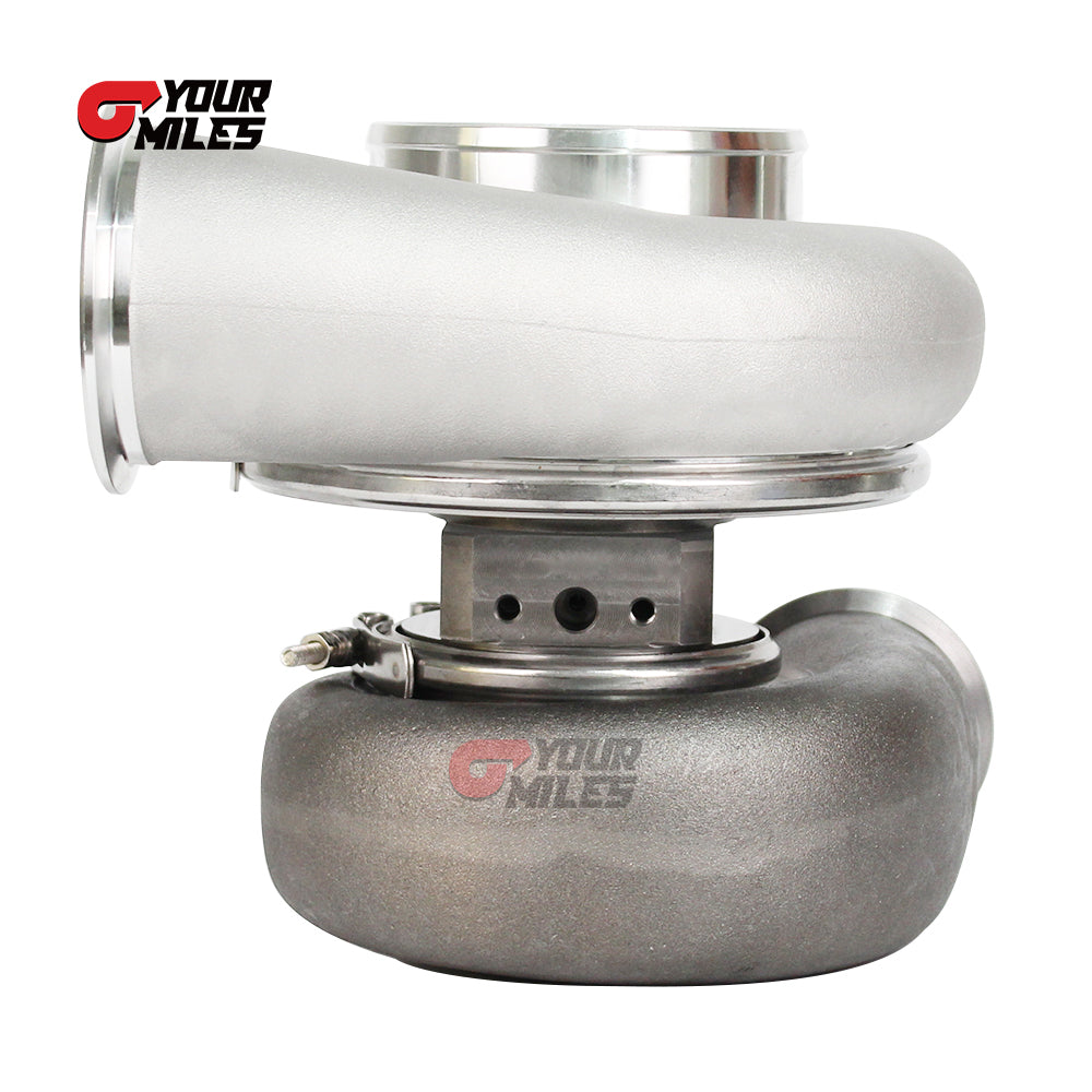 Yourmiles G42-1450 Billet Compressor Wheel Journal Bearing TurboCharger T4 1.15/1.25 0.85/1.01/1.15/1.28 Dual V-band Housing