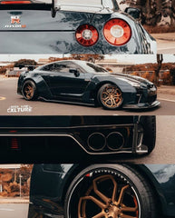 CMST  Facelift Conversion Partial Carbon Fiber Full Body Kit for Nissan GTR GT-R R35 2008-2016