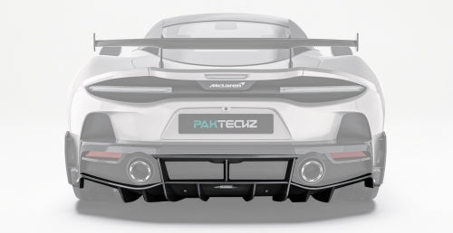 Paktechz McLaren GT Carbon Fiber Body Kit - Rear Diffuser