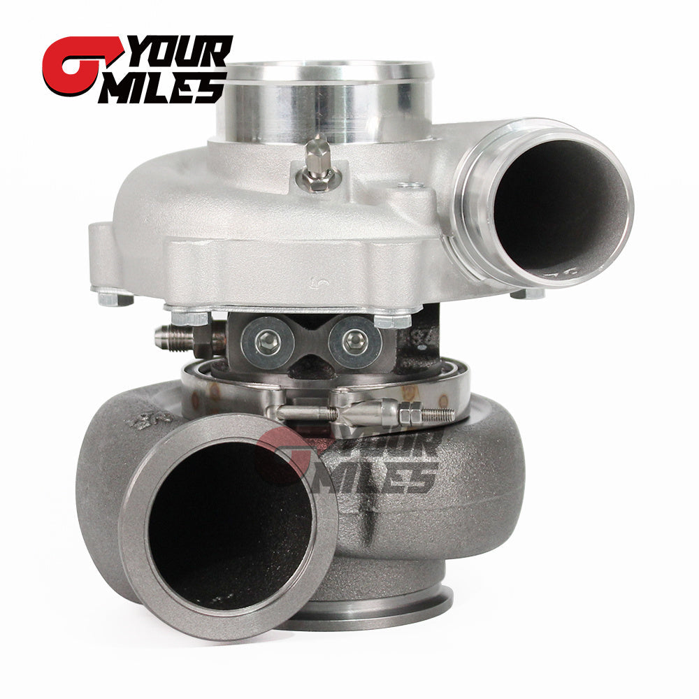 Yourmiles G30-660 Non Wastegate Billet Comp. Wheel Dual Ball Bearing TurboCharger T3.82V/0.83/1.01/1.21 DV Hsg