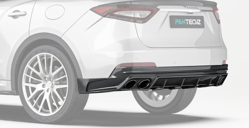 Paktechz Maserati Levante Carbon Fiber Body Kit - Rear Diffuser