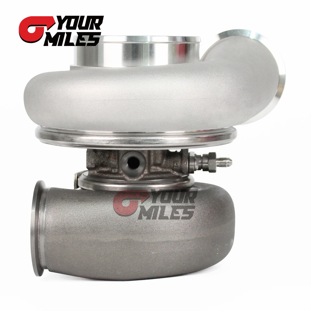 Yourmiles Reverse Rotation G42-1450 Ceramic Dual Ball Bearing TurboCharger 1.01/1.15/1.28 Dual V-band Housing