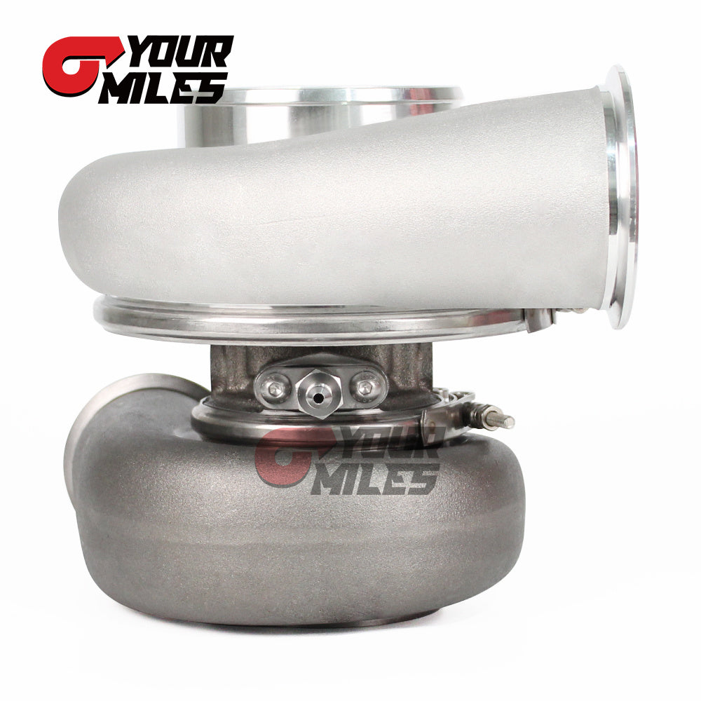 Yourmiles Reverse Rotation G42-1450 Ceramic Dual Ball Bearing TurboCharger 1.01/1.15/1.28 Dual V-band Housing