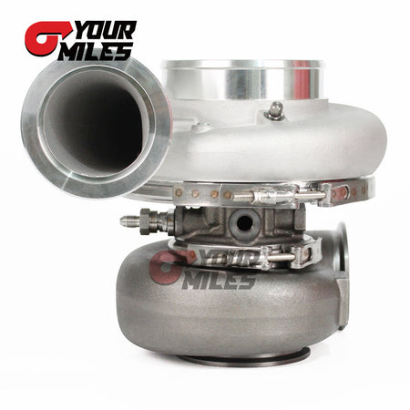 Yourmiles Reverse Rotation G42-1450 Ceramic Dual Ball Bearing TurboCharger 1.01/1.15/1.28 Dual V-band Housing