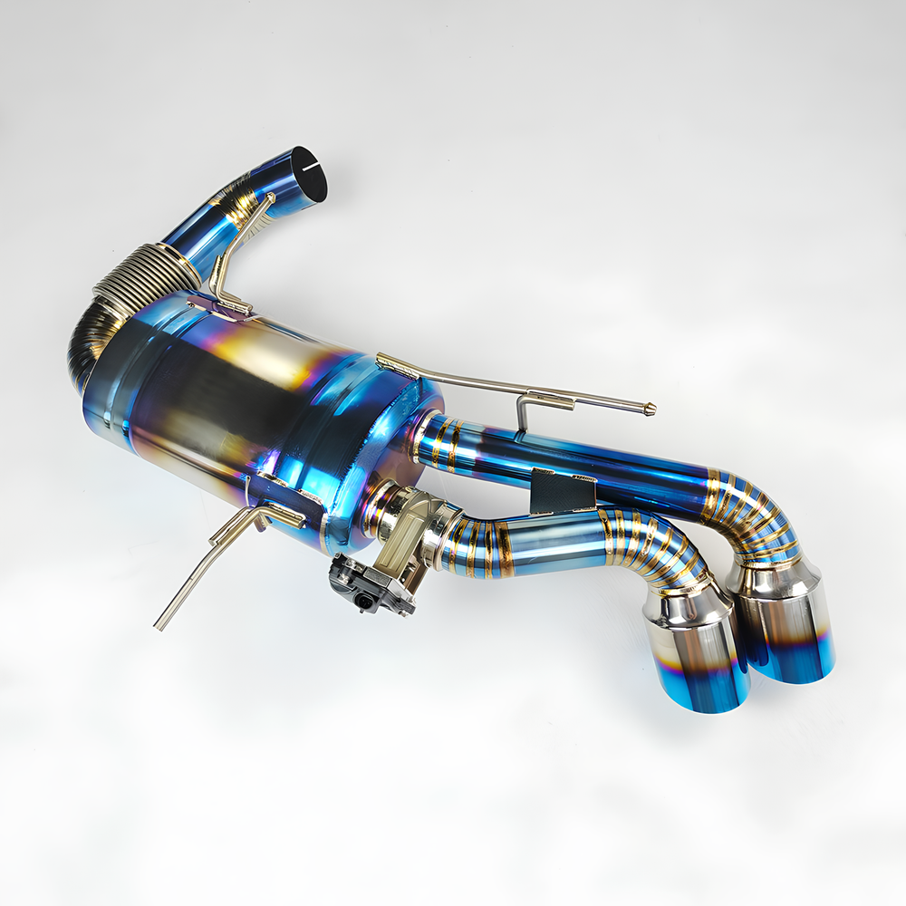AME Titanium EXHAUST CATBACK Valvetronic For bmw I Series i12 i15 i8 2014~2020 1.5T Titanium Exhaust Pipes Customized catback