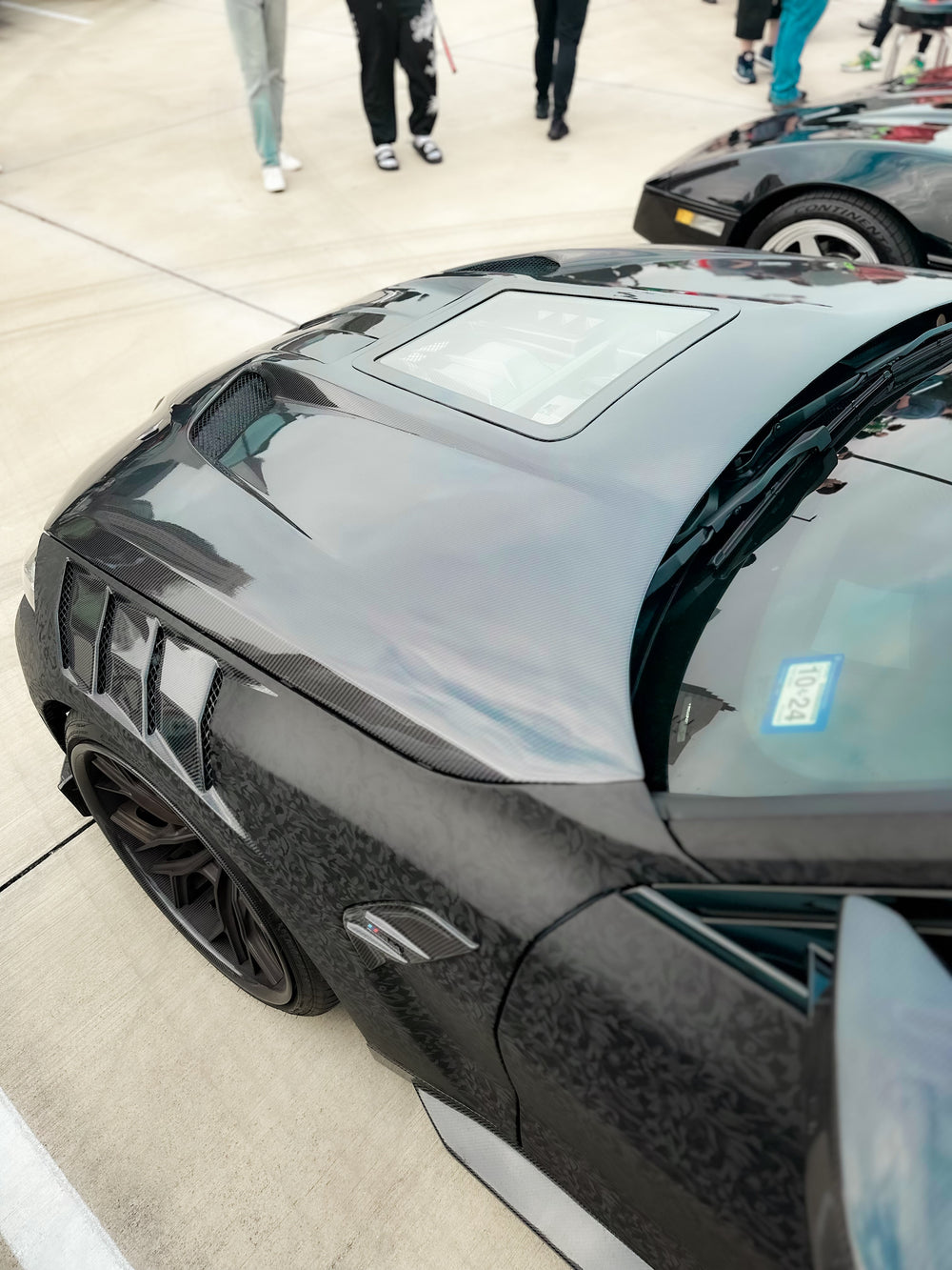 CMST Carbon Fiber Clearview Glass Hood Bonnet For BMW M3 G80 M4 G82 G83