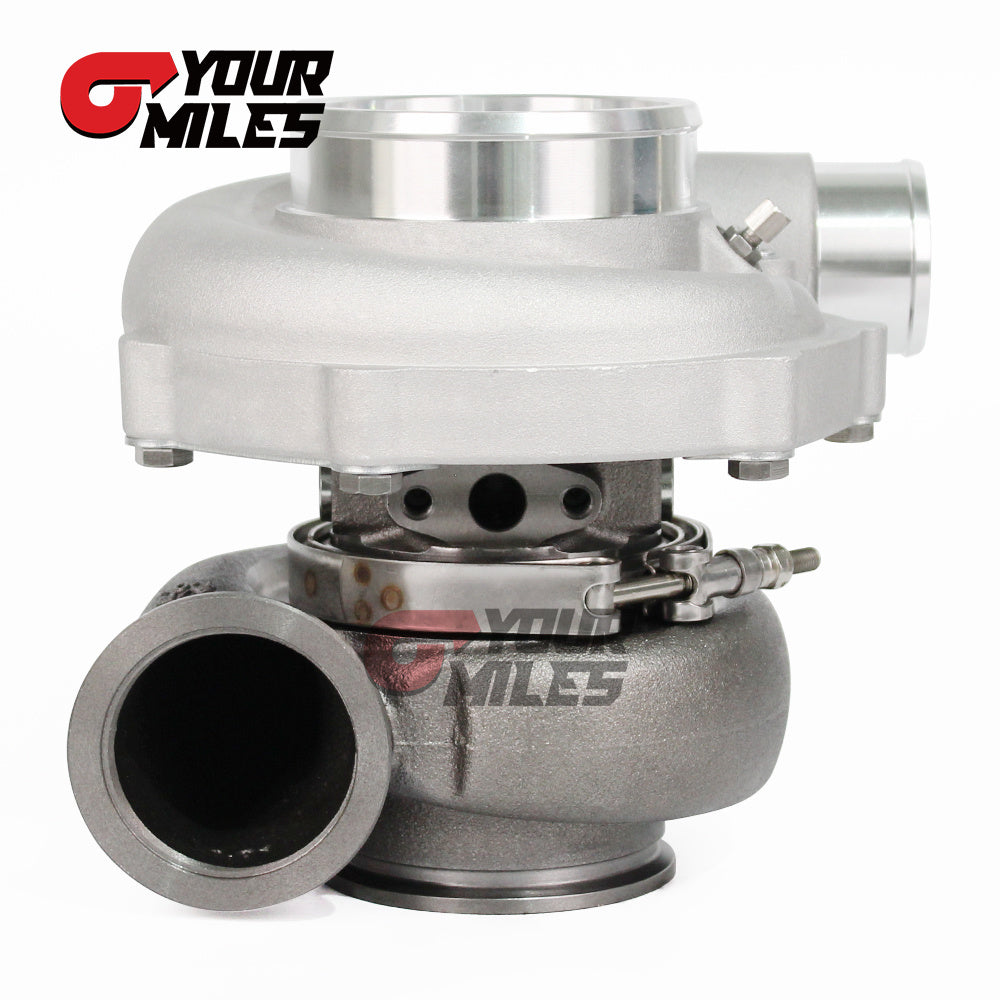 Yourmiles G30-770 Non Wastegate Billet Comp. Wheel Dual Ball Bearing TurboCharger T3.82V/0.83/1.01/1.21 DV Hsg