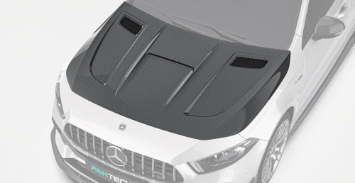 Paktechz Mercedes-Benz A45 W177 Carbon Fiber Body Kit - Hood