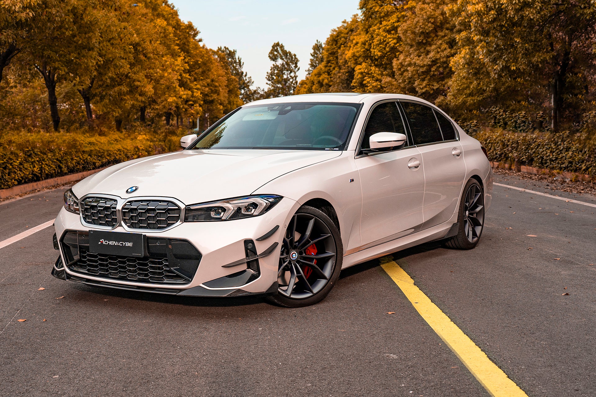 AchenCybe THE 5 Series G30/G31 LCI Carbon Front Lip 2021-2023