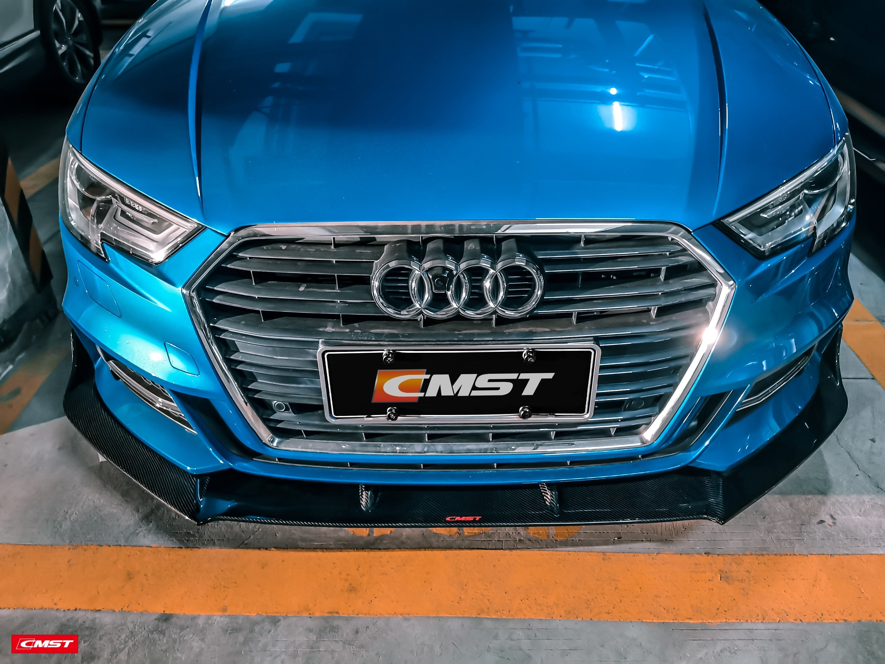CMST Carbon Fiber Front Lip for Audi A3 S Line & S3 2017-2020