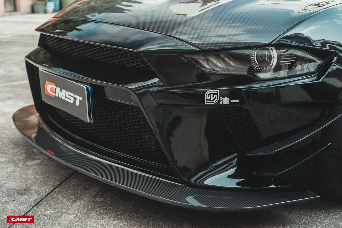 CMST Carbon Fiber Front Bumper & Front Lip for Ford Mustang S550.2 2018 - 2022