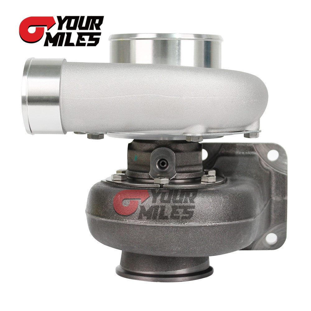 Yourmiles GT35 GT3582 Journal Bearing Cast Wheel TurboCharger T4 0.82 Vband Housing