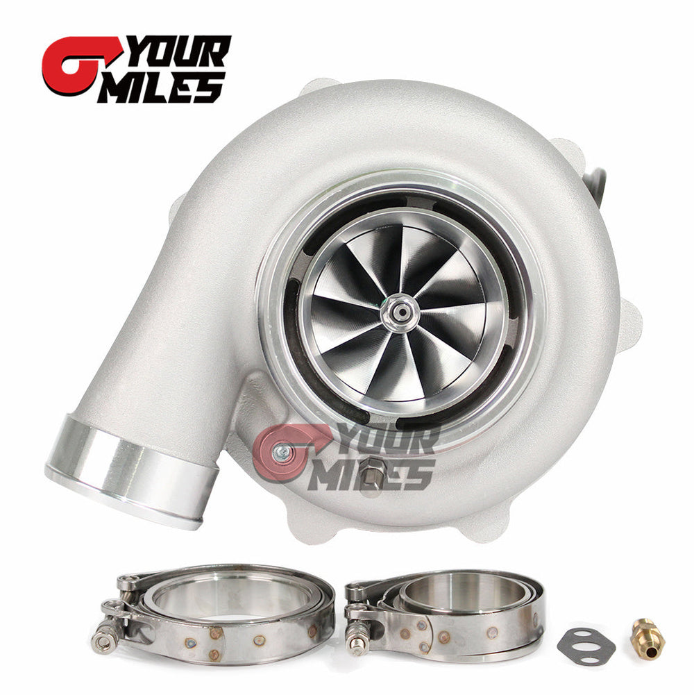 Yourmiles Reverse Rotation G35-1050 Ceramic Dual Ball Bearing Billet Comp. Wheel Turbo 0.83/1.01/1.21 DVband Hsg