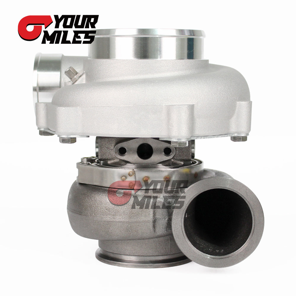 Yourmiles Reverse Rotation G35-1050 Ceramic Dual Ball Bearing Billet Comp. Wheel Turbo 0.83/1.01/1.21 DVband Hsg