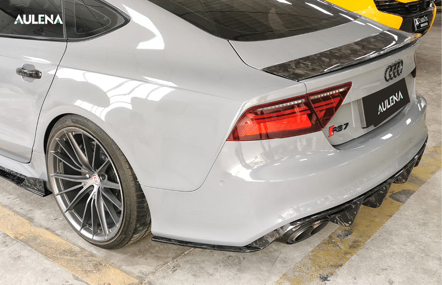 Audi R7 Kit Home Audi RS7 Aulena Style dry carbon performance body kit