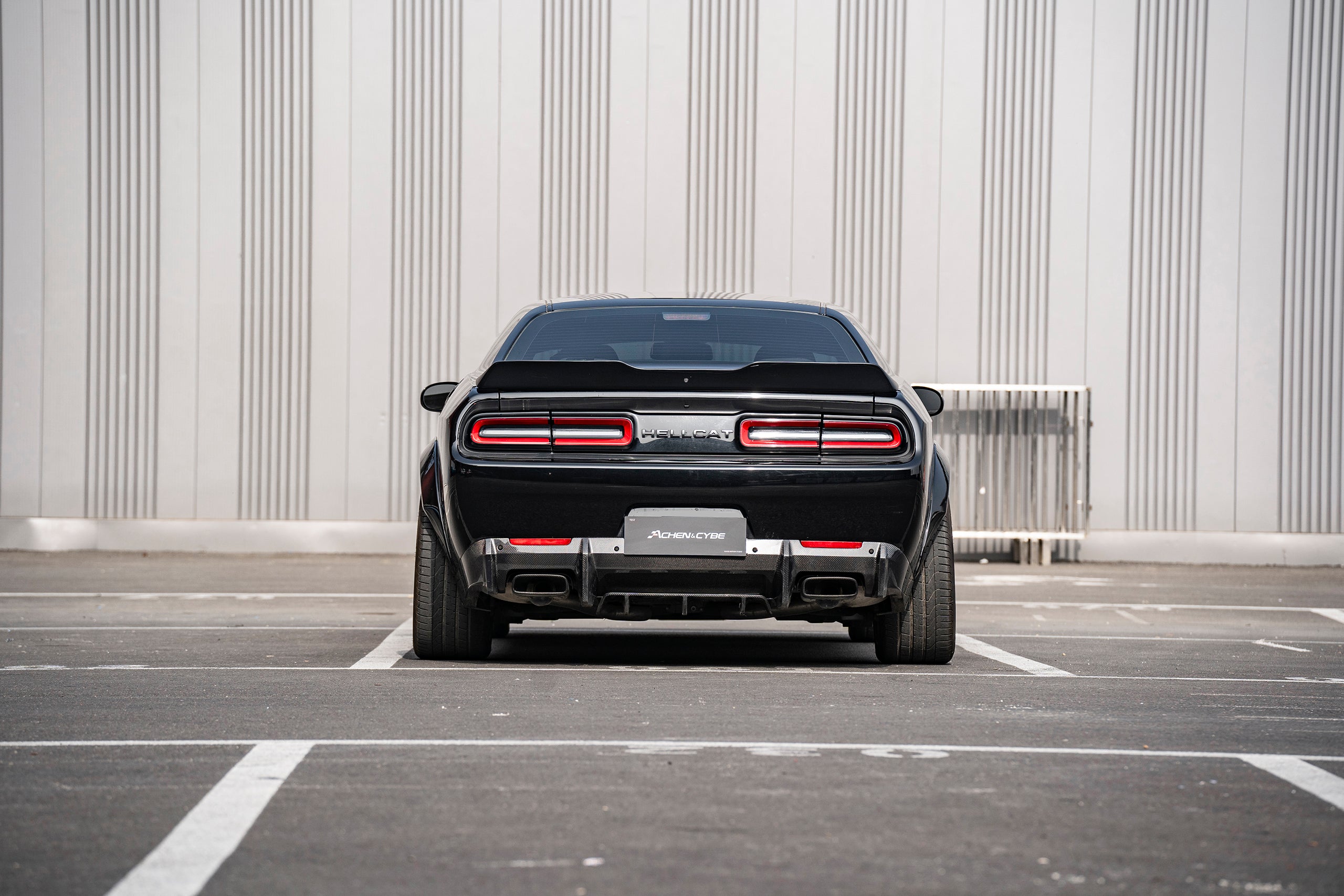 AchenCybe Dodge Challenger Rear Diffuser 2015-2023