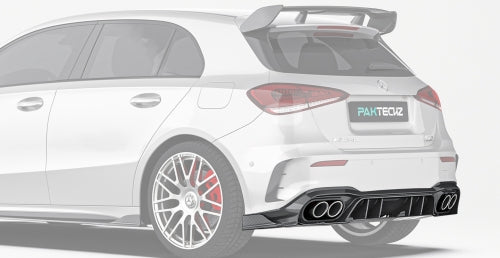 Paktechz Mercedes-Benz A45 W177 Carbon Fiber Body Kit - Rear Diffuser Ver.1