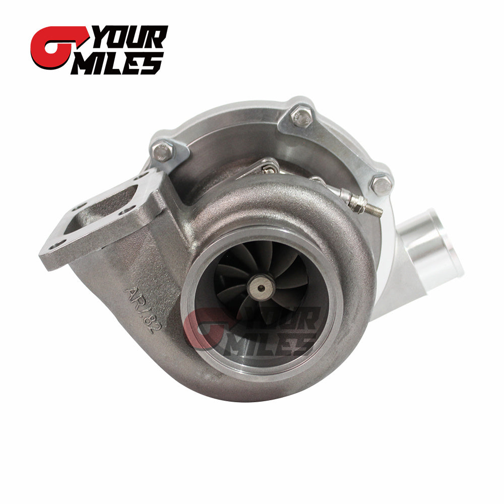 Yourmiles G30-770 Non Wastegate Billet Comp. Wheel Dual Ball Bearing TurboCharger T3.82V/0.83/1.01/1.21 DV Hsg