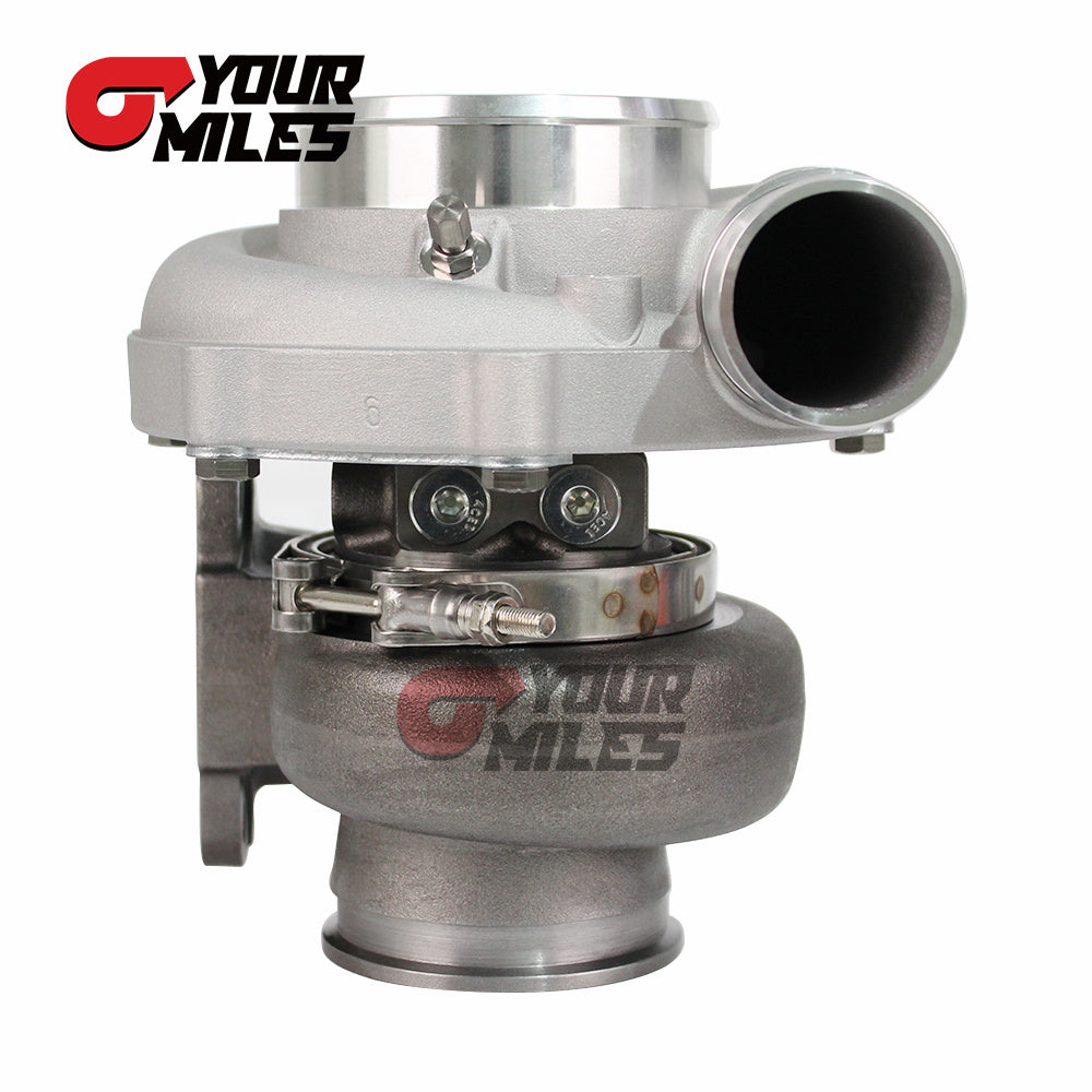 Yourmiles G30-770 Non Wastegate Billet Comp. Wheel Dual Ball Bearing TurboCharger T3.82V/0.83/1.01/1.21 DV Hsg