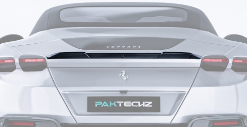 Paktechz Ferrari Roma Carbon Fiber Body Kit - Rear Spoiler