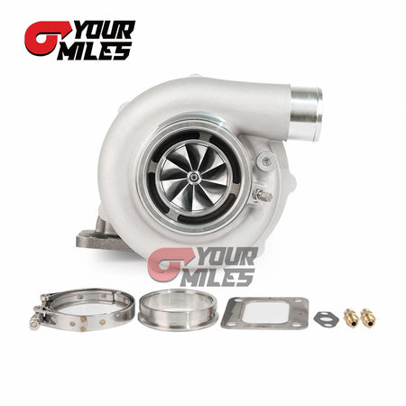 Yourmiles G35-900 Ceramic Dual Ball Bearing Billet Wheel Turbo T3/T4.82/0.83/1.01/1.21 DV Hsg