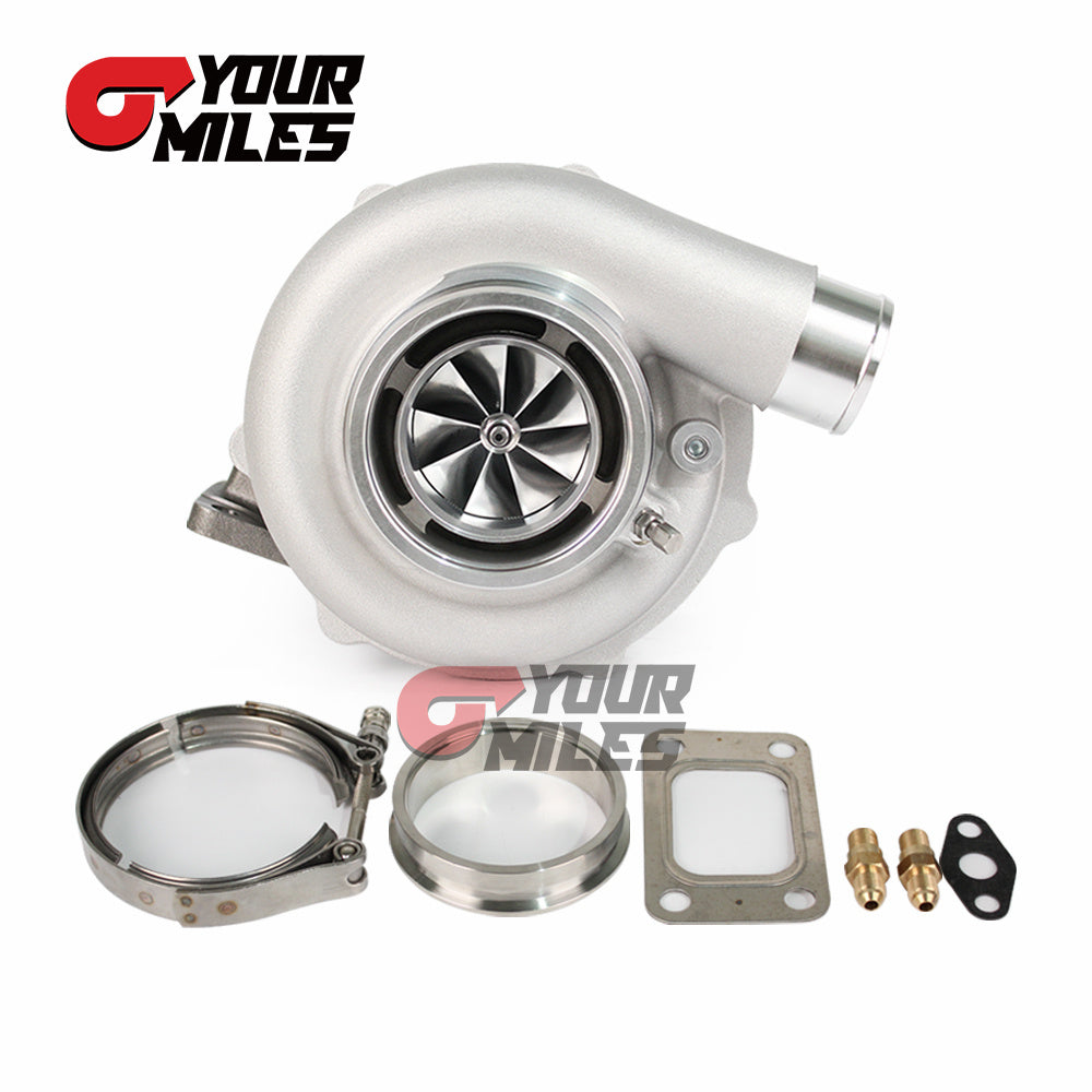 Yourmiles G35-900 Ceramic Dual Ball Bearing Billet Wheel Turbo T3/T4.82/0.83/1.01/1.21 DV Hsg