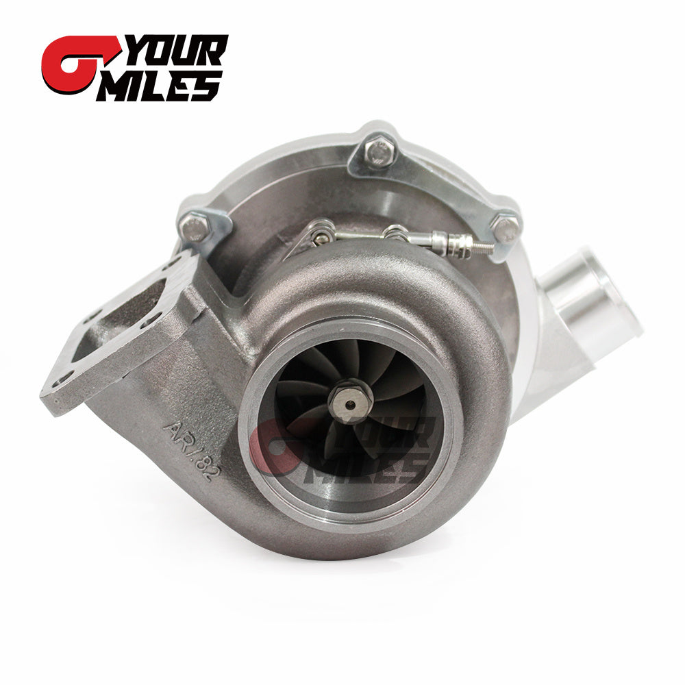 Yourmiles G35-900 Ceramic Dual Ball Bearing Billet Wheel Turbo T3/T4.82/0.83/1.01/1.21 DV Hsg