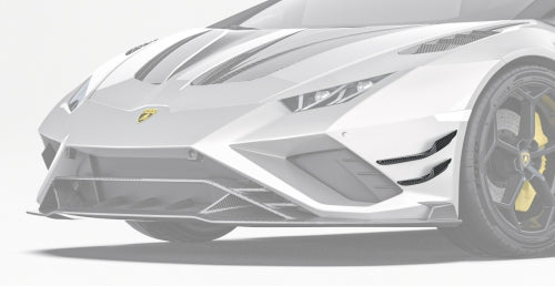 Paktechz Lamborghini Huracan EVO Carbon Fiber Body Kit - Front Canards