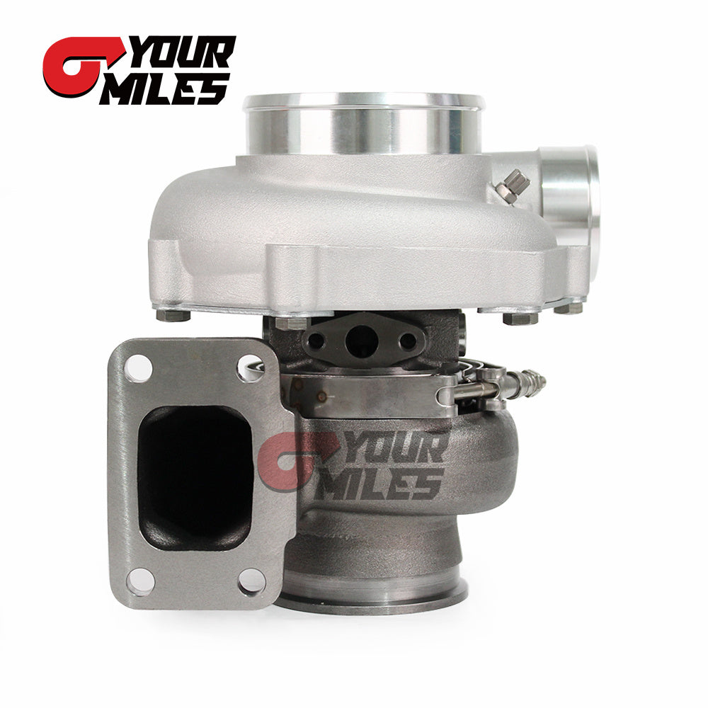 Yourmiles G35-1050 Ceramic Dual Ball Bearing Billet Wheel Turbocharger T3/T4.82/0.83/1.01/1.21 DV Hsg