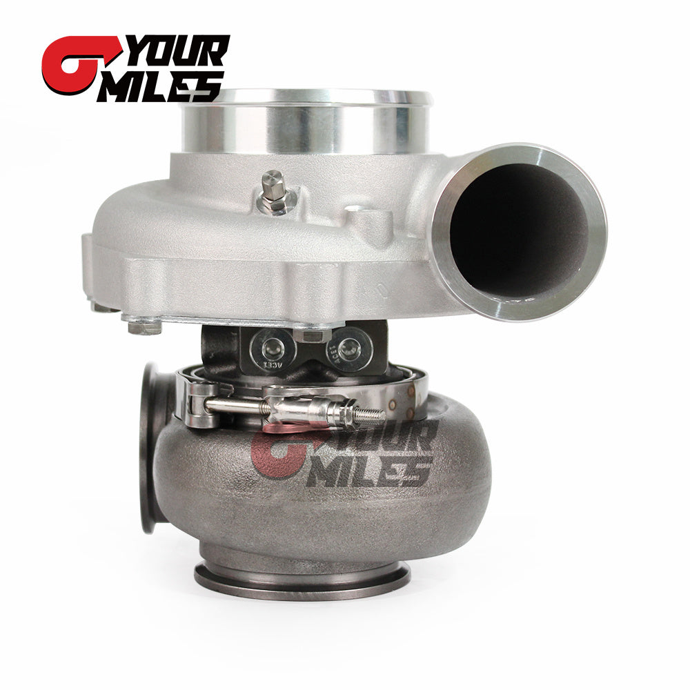 Yourmiles G35-1050 Ceramic Dual Ball Bearing Billet Wheel Turbocharger T3/T4.82/0.83/1.01/1.21 DV Hsg