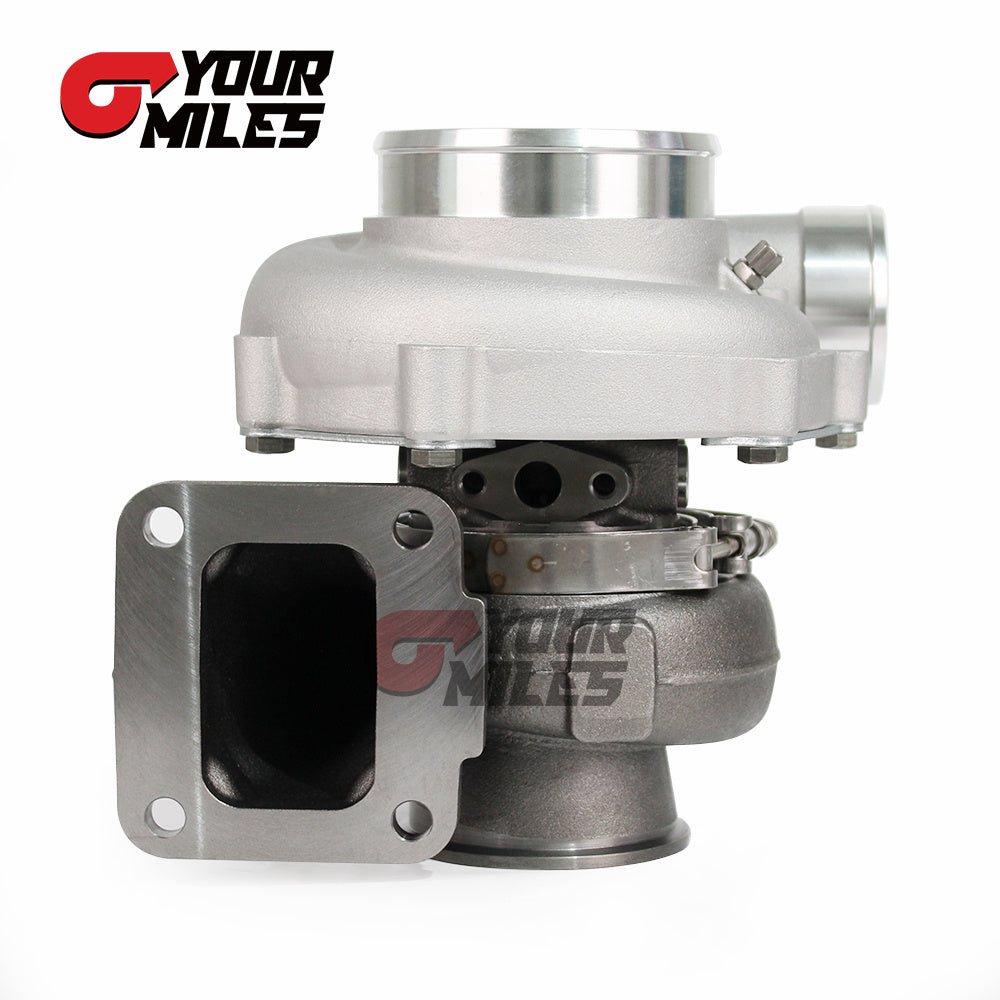 Yourmiles G35-1050 Ceramic Dual Ball Bearing Billet Wheel Turbocharger T3/T4.82/0.83/1.01/1.21 DV Hsg
