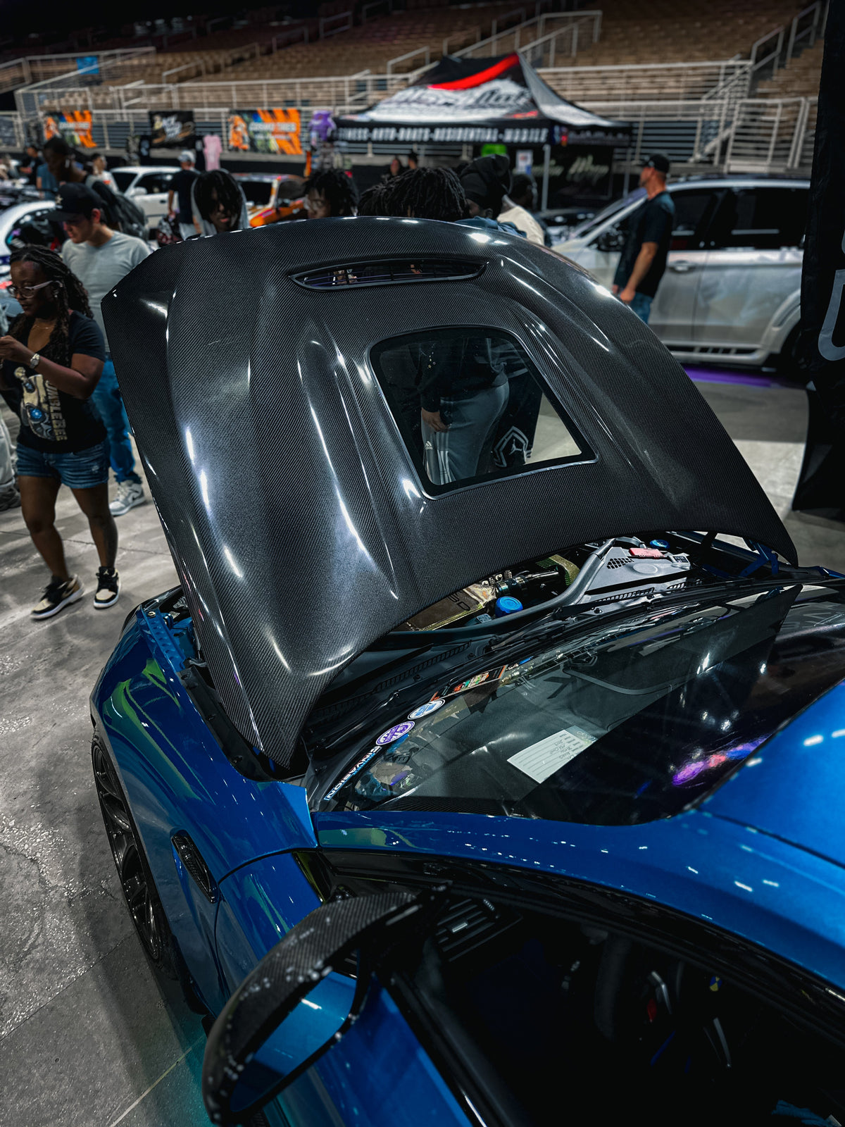 CMST Carbon Fiber Tempered Glass Transparent Hood For BMW M2 / M2C F87 2 Series F22 2014-ON