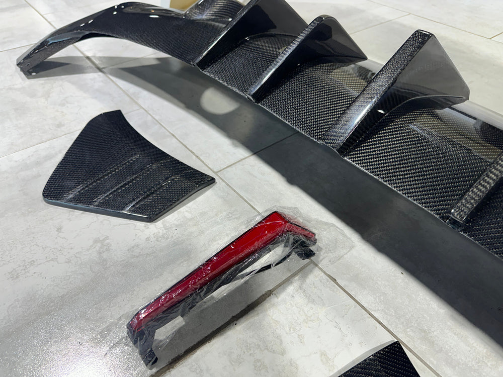 Robot "SHINNING" Narrow Body Rear Bumper & Diffuser For Toyota GR86 Subaru BRZ